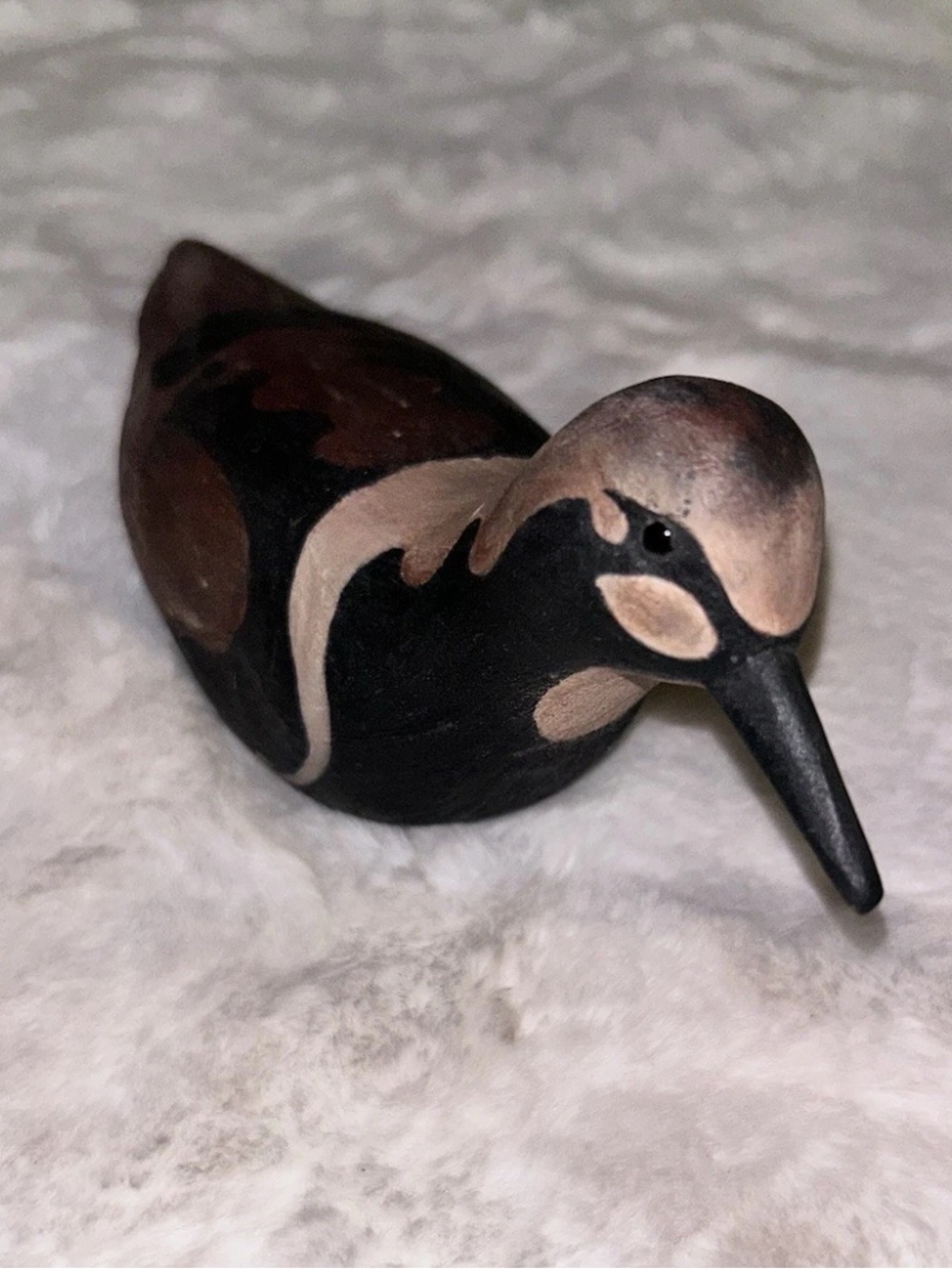 $49 sale RUDDY TURNSTONE SHOREBIRD 8โ Wooden Unknown Carver
